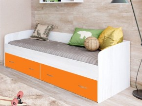 Кровать с выкатными ящиками Винтерберг, оранжевый в Тарко-Сале - tarko-sale.magazinmebel.ru | фото - изображение 1