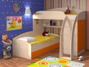 Кровать Соня 1+2 Оранжевый в Тарко-Сале - tarko-sale.magazinmebel.ru | фото - изображение 1