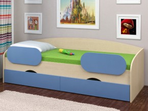 Кровать Соня 2 дуб молочный-голубой в Тарко-Сале - tarko-sale.magazinmebel.ru | фото - изображение 2