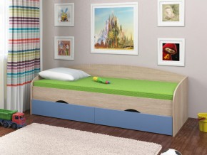Кровать Соня 2 сонома-голубой в Тарко-Сале - tarko-sale.magazinmebel.ru | фото