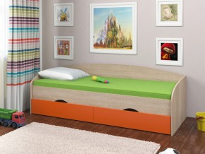 Кровать Соня 2 сонома-оранжевый в Тарко-Сале - tarko-sale.magazinmebel.ru | фото - изображение 1