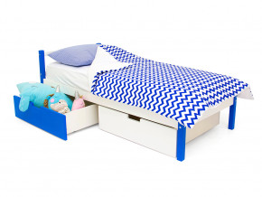 Кровать Svogen classic с ящиками сине-белый в Тарко-Сале - tarko-sale.magazinmebel.ru | фото - изображение 3