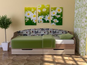 Кровать Юниор Тип 2 Микровелюр-марки 800х1600 в Тарко-Сале - tarko-sale.magazinmebel.ru | фото - изображение 1