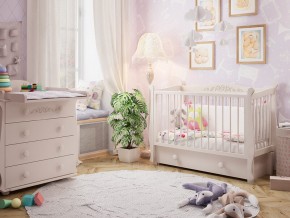 Кроватка детская белая Джулия в Тарко-Сале - tarko-sale.magazinmebel.ru | фото - изображение 2