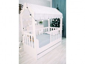 Кроватка-Домик с ящиком белая в Тарко-Сале - tarko-sale.magazinmebel.ru | фото - изображение 5