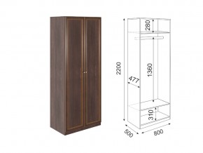 модуль №2 Шкаф двухстворчатый в Тарко-Сале - tarko-sale.magazinmebel.ru | фото