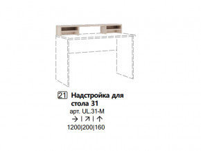Надстройка для стола 31 (Полка) в Тарко-Сале - tarko-sale.magazinmebel.ru | фото