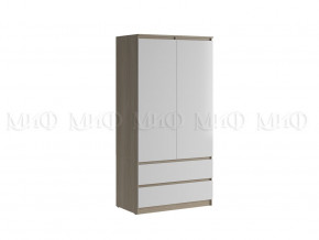 Шкаф 2-х створчатый комбинированный в Тарко-Сале - tarko-sale.magazinmebel.ru | фото