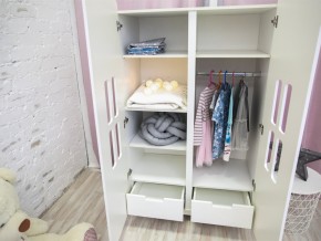 Шкаф детский двухдверный с ящиками Домик в Тарко-Сале - tarko-sale.magazinmebel.ru | фото - изображение 4