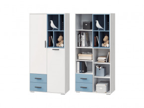 Шкаф для белья и книг с 2 ящиками и дверками Стич в Тарко-Сале - tarko-sale.magazinmebel.ru | фото - изображение 1