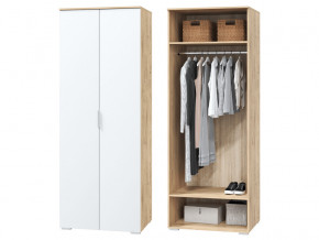 Шкаф для одежды 2-х дверный Сканди белый в Тарко-Сале - tarko-sale.magazinmebel.ru | фото - изображение 1