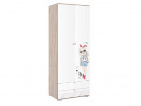 Шкаф двухдверный 55.01 Алина в Тарко-Сале - tarko-sale.magazinmebel.ru | фото - изображение 1