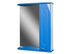 Шкаф зеркало Радуга Синий металлик 50 левый/правый в Тарко-Сале - tarko-sale.magazinmebel.ru | фото