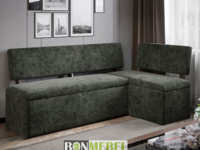 Скамья угловая со спальным местом Монреаль ткань зеленая в Тарко-Сале - tarko-sale.magazinmebel.ru | фото