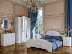 Спальня Мария Миф белая в Тарко-Сале - tarko-sale.magazinmebel.ru | фото
