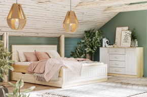 Спальня Оливия с комодом в Тарко-Сале - tarko-sale.magazinmebel.ru | фото