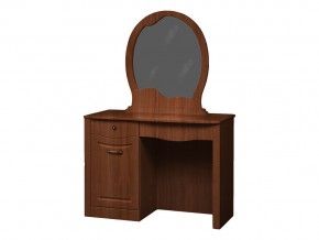 Стол туалетный с зеркалом Ева 10 темный в Тарко-Сале - tarko-sale.magazinmebel.ru | фото